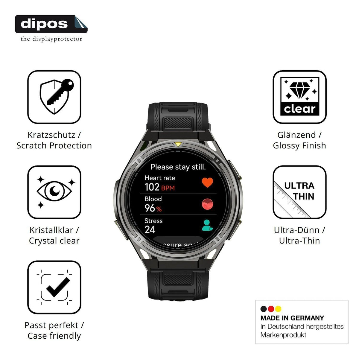 6x Schutzfolie klar für Cubot GT5 Display-Schutzfo (7)