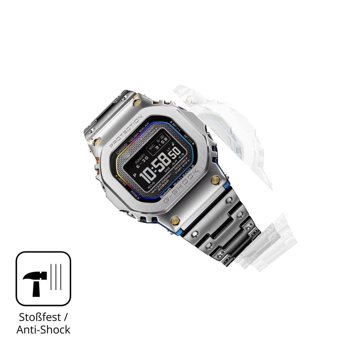 2x 9H Schutzfolie für Casio G-Shock GMW-BZ5000RC P (4)
