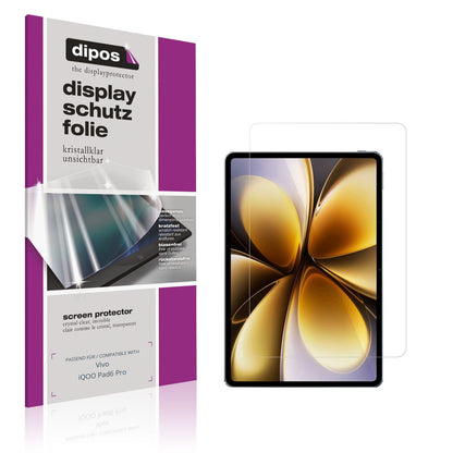 2x Schutzfolie klar für Vivo iQOO Pad6 Pro Display (1)