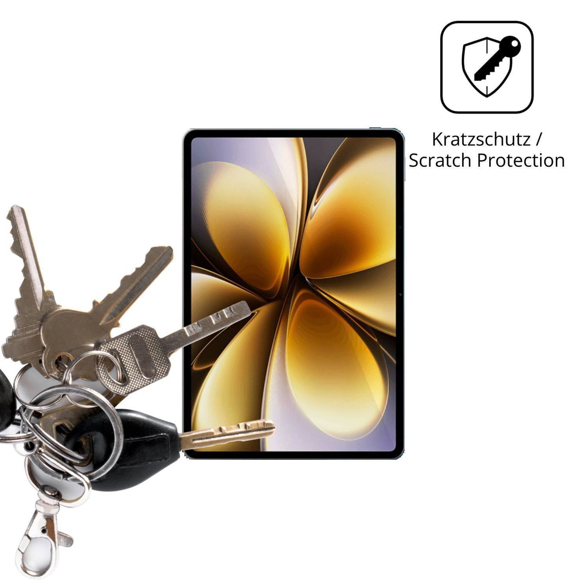 2x Schutzfolie klar für Vivo iQOO Pad6 Pro Display (4)