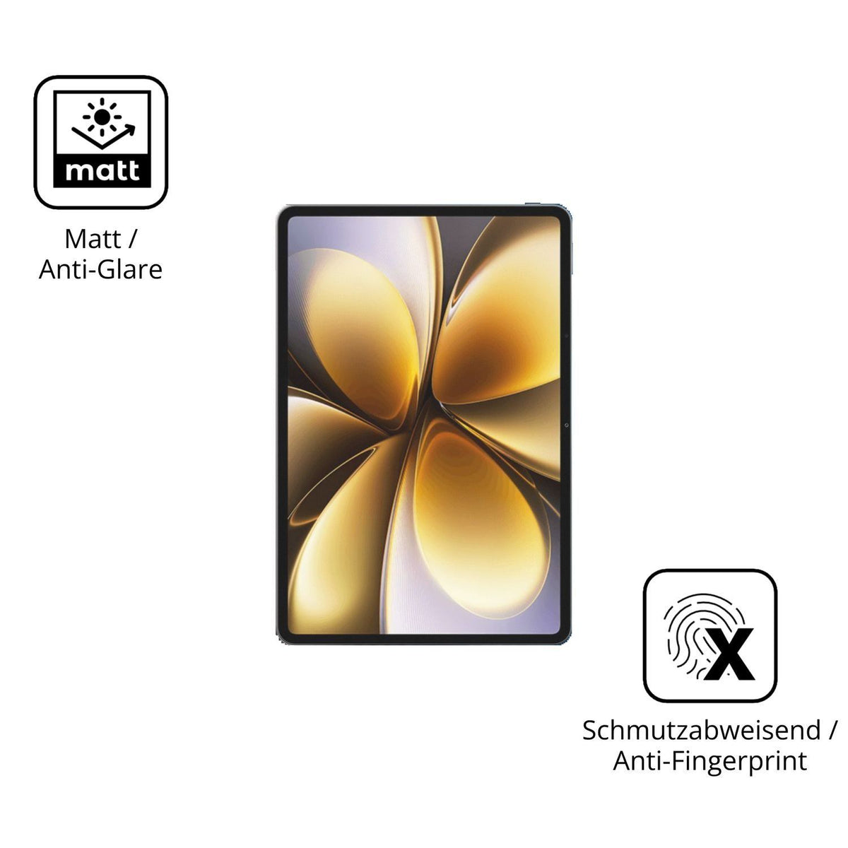 2x 9H Schutzfolie matt für Vivo iQOO Pad6 Pro Panz (5)