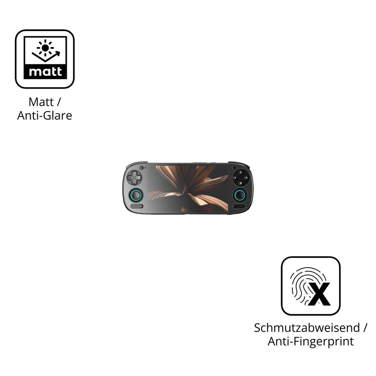 2x Schutzfolie matt für Retroid Pocket 5 Display-S (5)