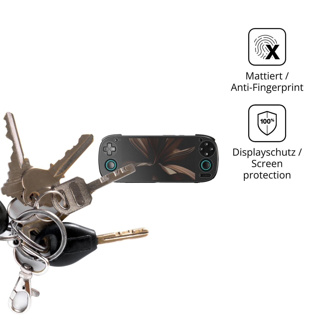 Blickschutzfolie für Retroid Pocket 5 matt Schutzf (3)