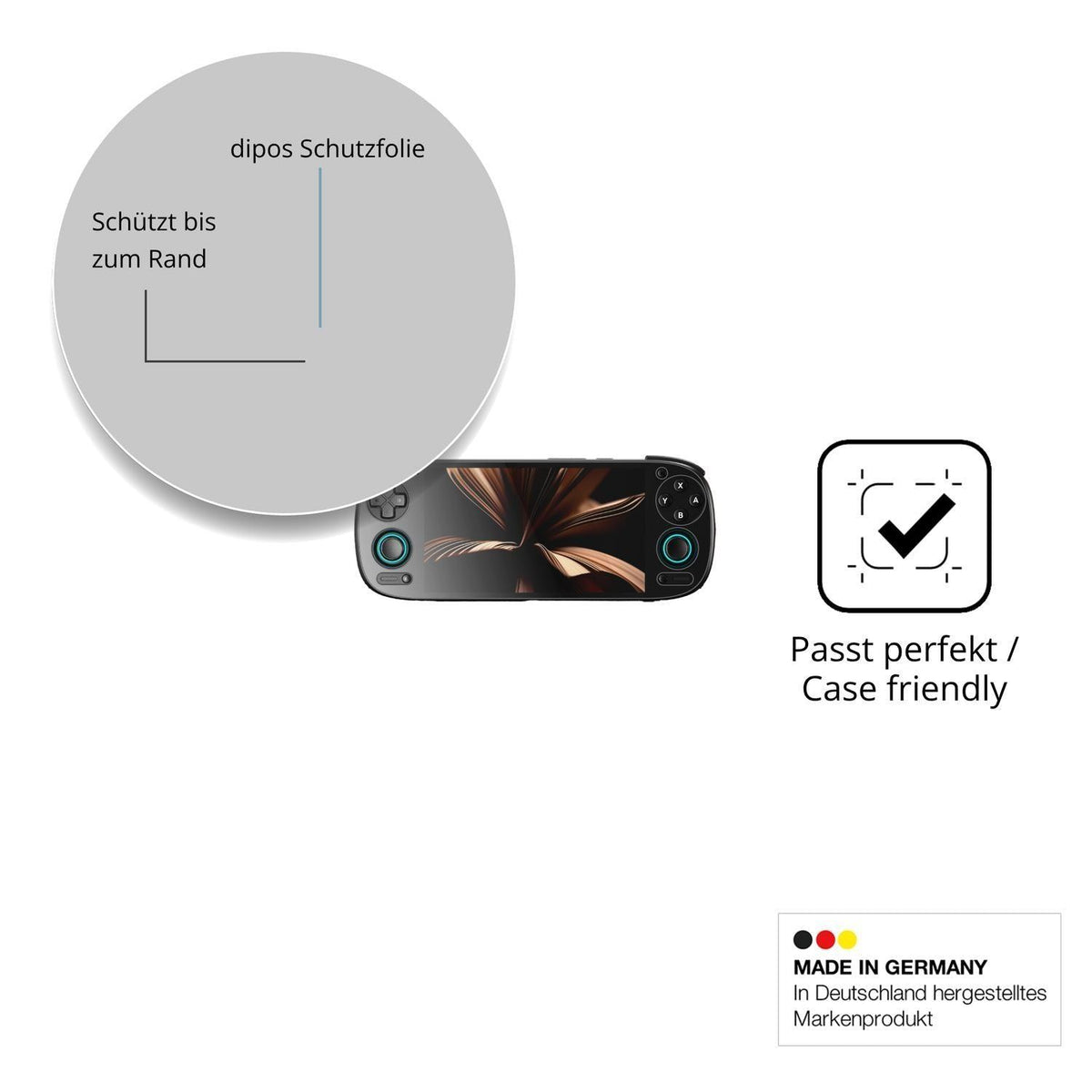 2x 9H Schutzfolie für Retroid Pocket 5 Panzerfolie (6)