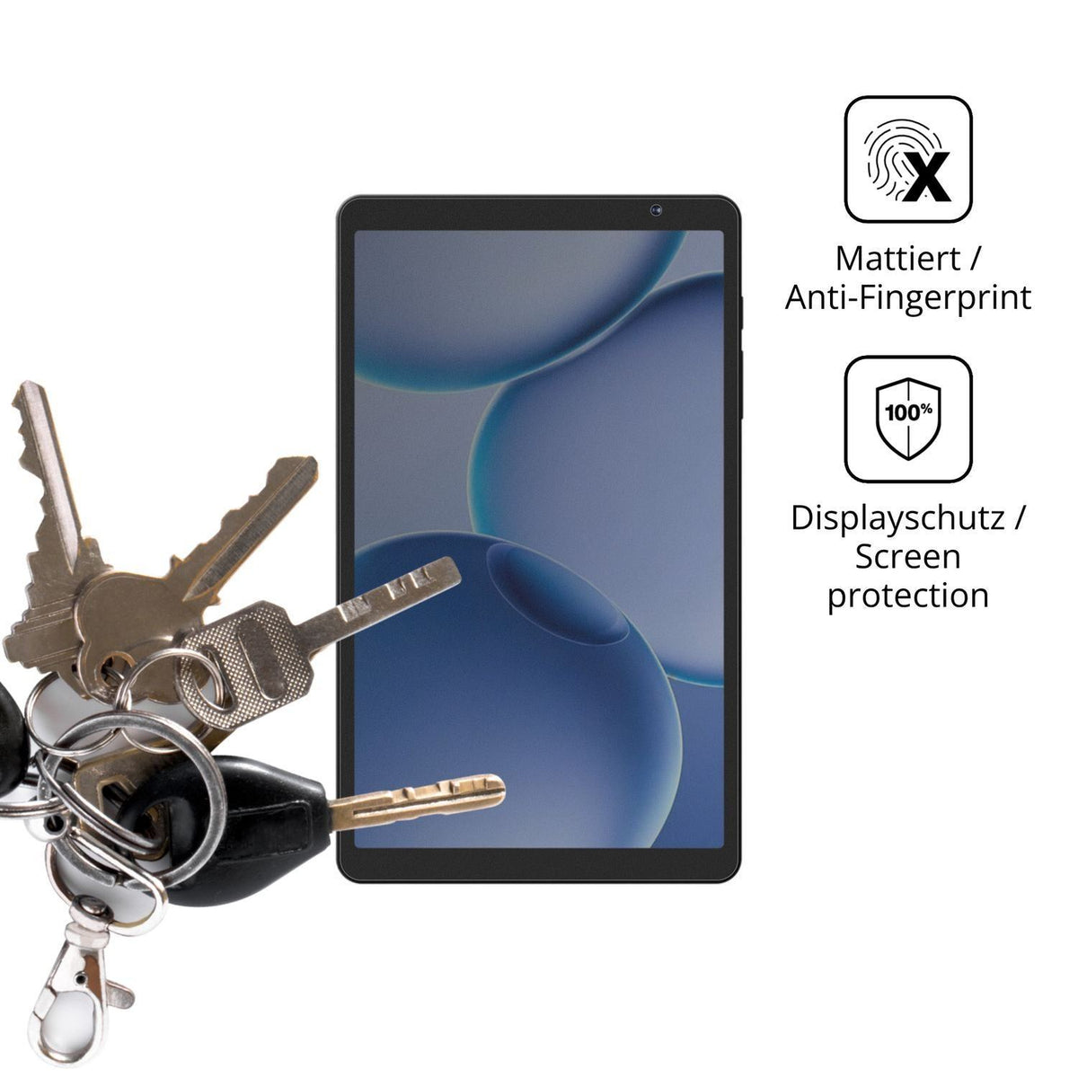 Blickschutzfolie für Philips T7335 matt Schutzfoli (3)