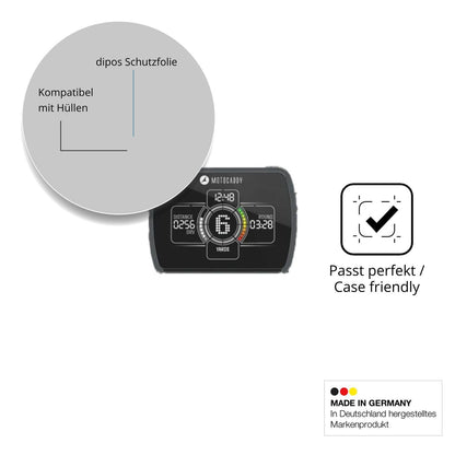 2x Schutzfolie klar für Motocaddy NEW M1 DHC 2026  (6)