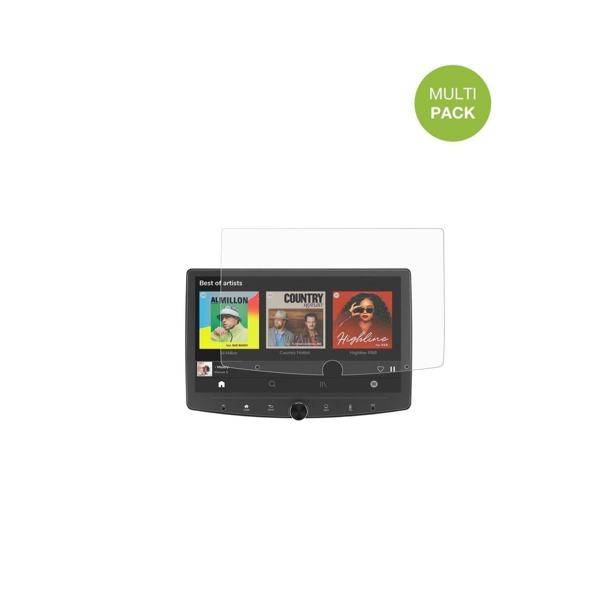 2x Schutzfolie matt für Eonon UX6SK2-PLUS Display- (2)