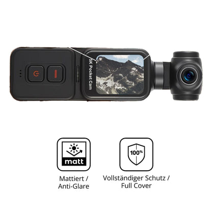 2x Full Cover Schutzfolie matt für ydi POCKETCAM P (5)