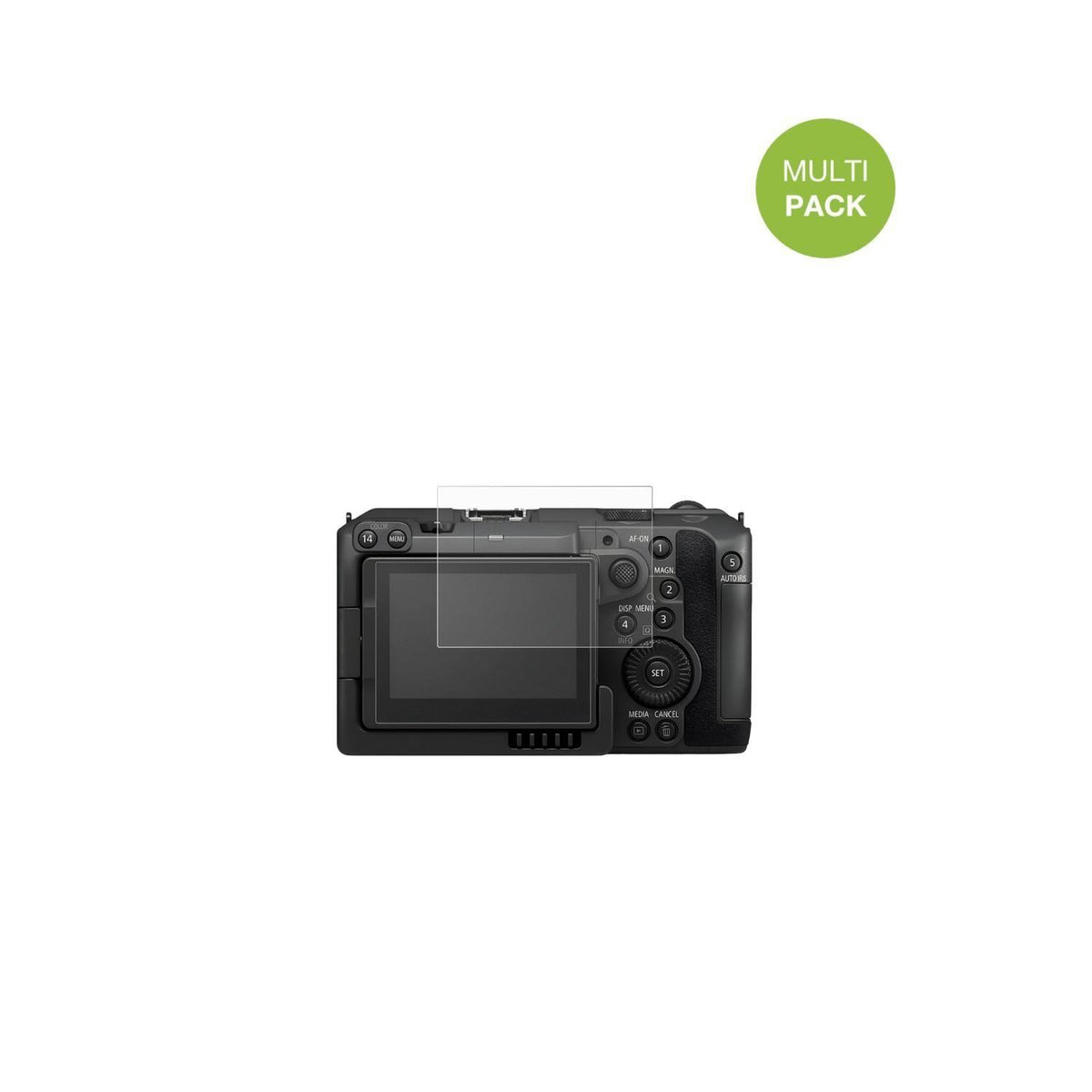 4x Schutzfolie matt für Canon EOS C50 Display-Schu (2)