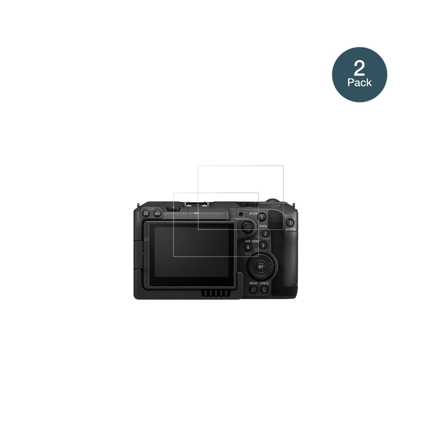 2x 9H Schutzfolie für Canon EOS C50 Panzerfolie (2)
