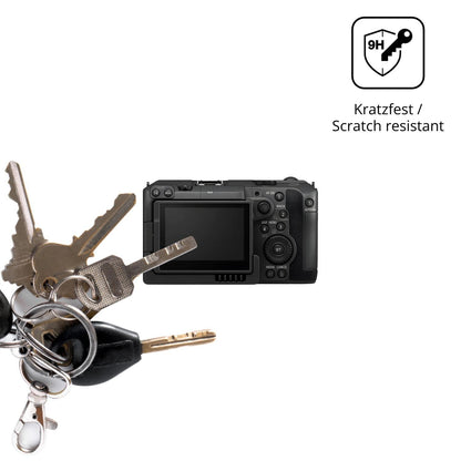 2x 9H Schutzfolie für Canon EOS C50 Panzerfolie (3)
