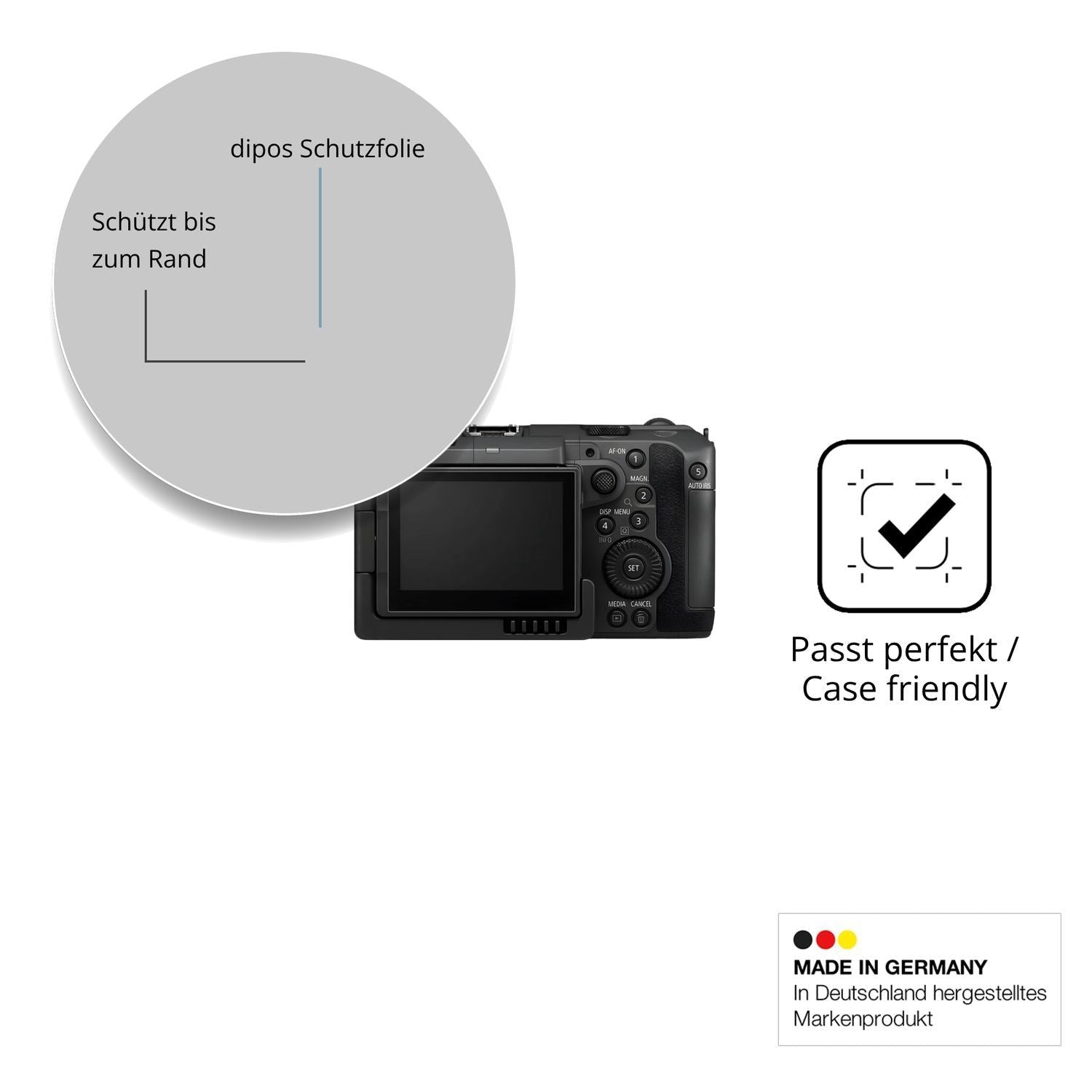2x 9H Schutzfolie für Canon EOS C50 Panzerfolie (6)