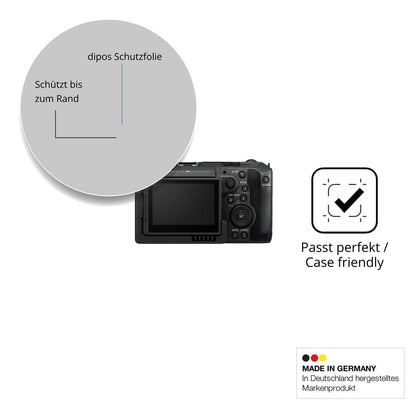 2x 9H Schutzfolie für Canon EOS C50 Panzerfolie (6)
