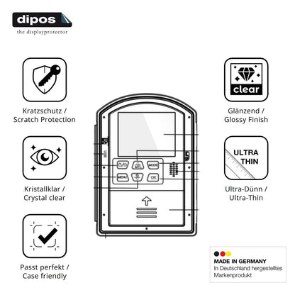 4x Schutzfolie klar für Dsoon TL2100 Display-Schut (7)