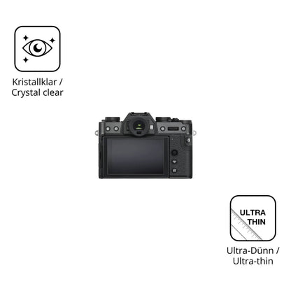 4x Schutzfolie klar für Fujifilm X-T30 III Display (5)