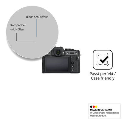 4x Schutzfolie klar für Fujifilm X-T30 III Display (6)