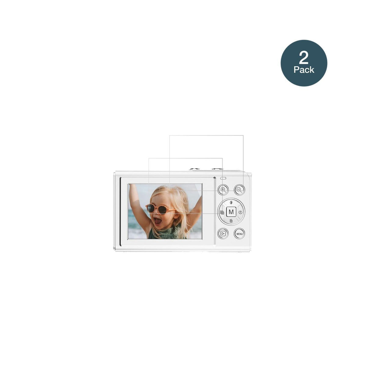 2x 9H Schutzfolie für LAMA RM Digitalkamera Panzer (2)