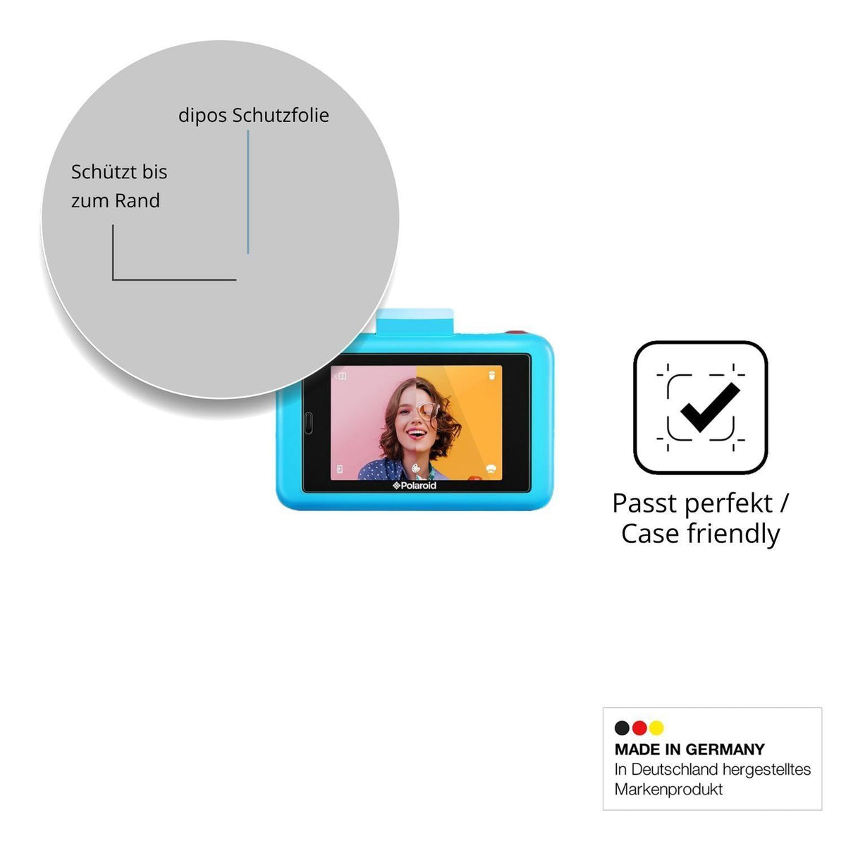 2x 9H Schutzfolie für Polaroid Snap Touch 2.0 Panz (6)