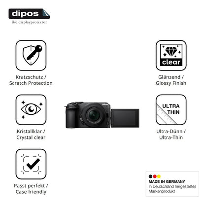 4x Schutzfolie klar für Nikon Z30 Display-Schutzfo (7)