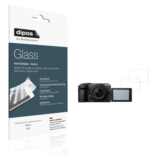 2x 9H Schutzfolie für Nikon Z30 Panzerfolie (1)