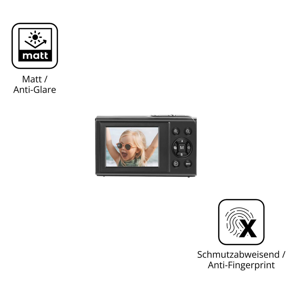 4x Schutzfolie matt für LAMA LM220 Display-Schutzf (5)