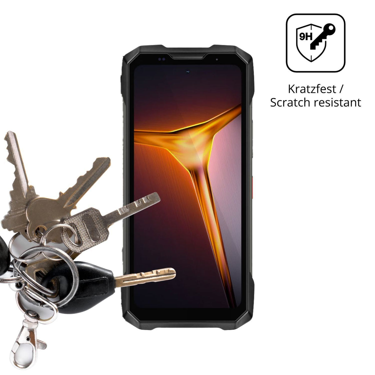 2x 9H Schutzfolie für Doogee V Max 2 Pro Panzerfol (3)