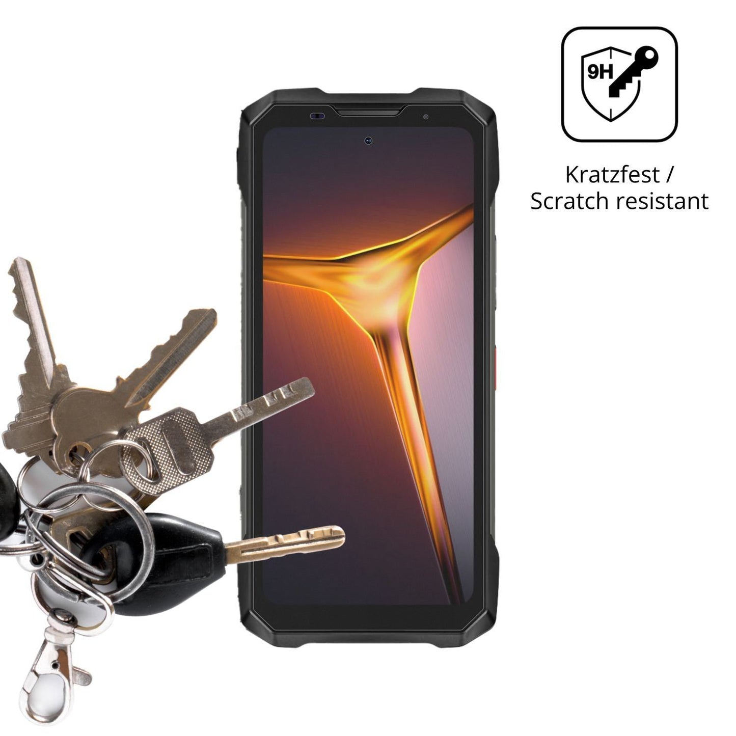 2x 9H Schutzfolie matt für Doogee V Max 2 Pro Panz (3)