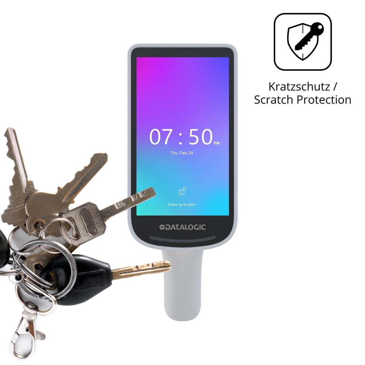 4x Schutzfolie matt für Datalogic Joya Smart Smart (4)