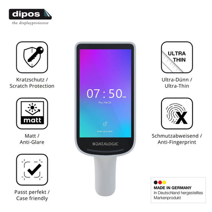 4x Schutzfolie matt für Datalogic Joya Smart Smart (7)