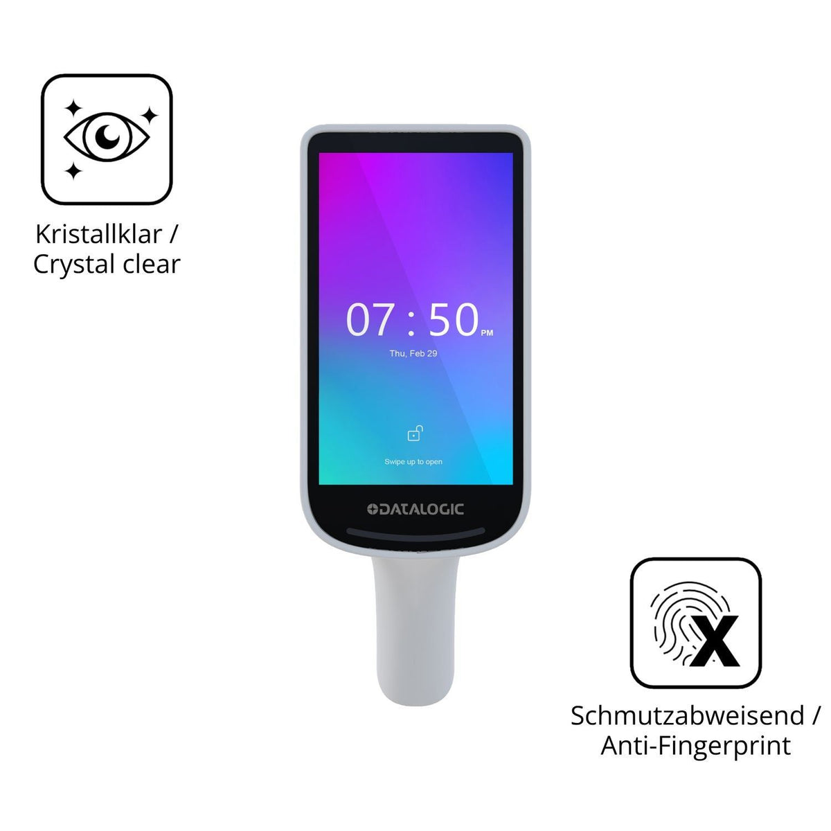 2x 9H Schutzfolie für Datalogic Joya Smart Smart P (5)
