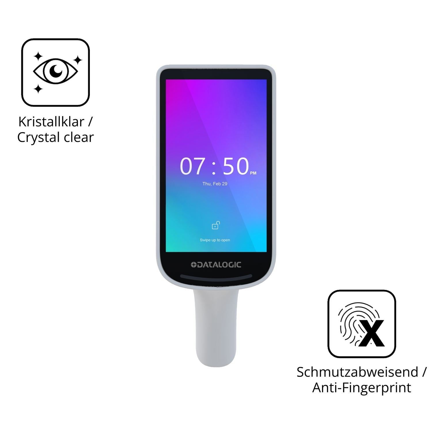 2x 9H Schutzfolie für Datalogic Joya Smart Smart P (5)