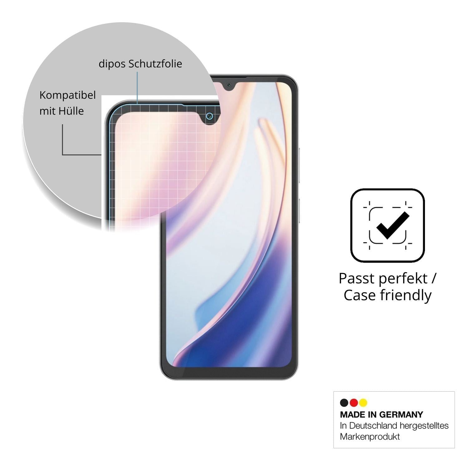 4x Schutzfolie matt für Doogee M30 Pro Display-Sch (6)