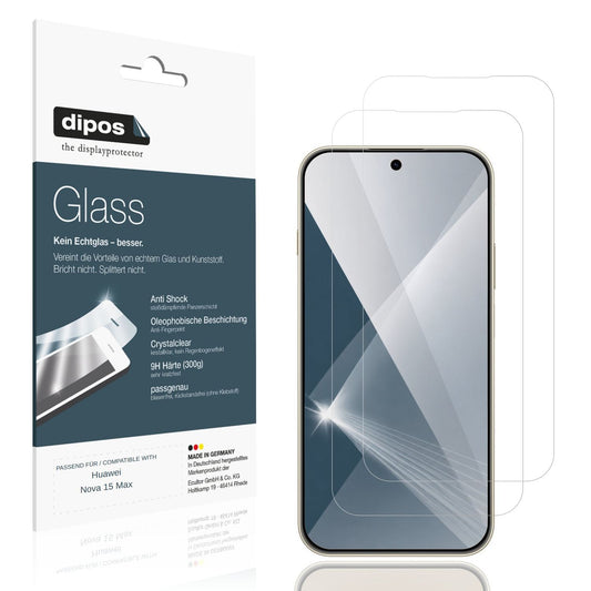 2x 9H Schutzfolie für Huawei Nova 15 Max Panzerfol (1)