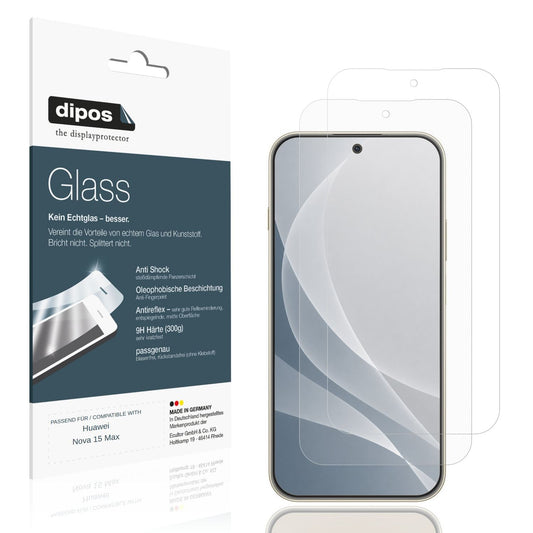 2x 9H Schutzfolie matt für Huawei Nova 15 Max Panz (1)