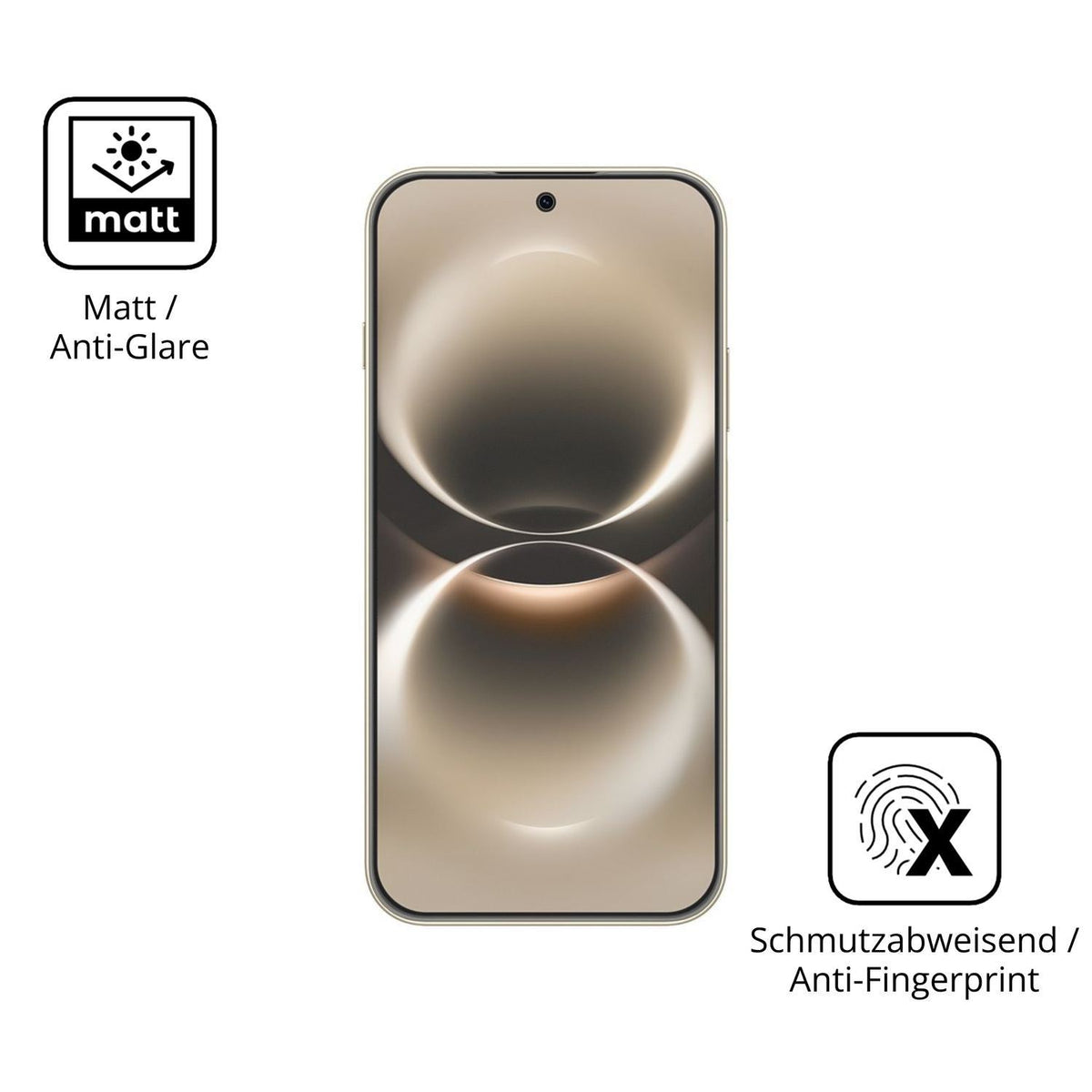2x 9H Schutzfolie matt für Huawei Nova 15 Max Panz (5)