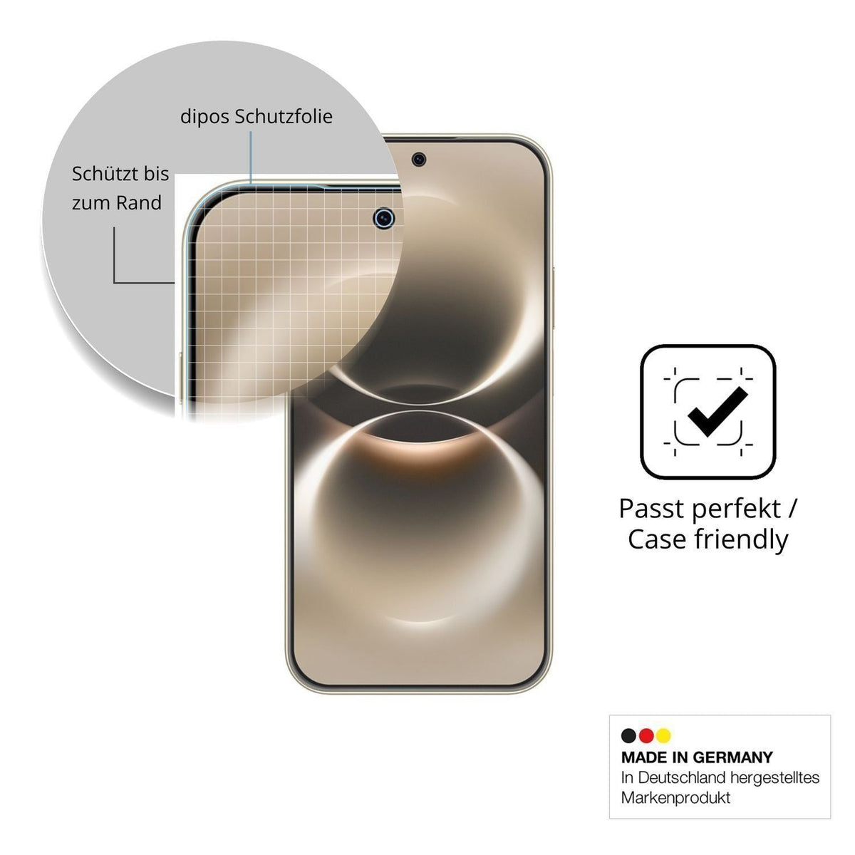 2x 9H Schutzfolie matt für Huawei Nova 15 Max Panz (6)