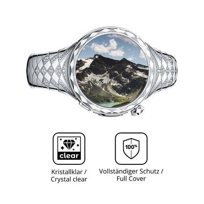 2x 3D Full Cover Schutzfolie für Huawei Watch Ulti (5)
