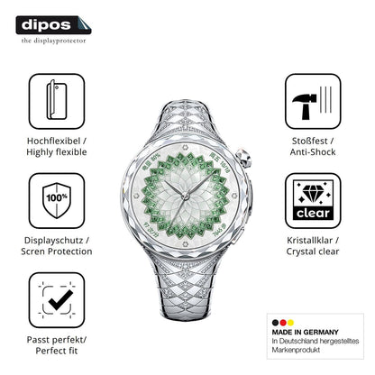 2x 3D Full Cover Schutzfolie für Huawei Watch Ulti (7)