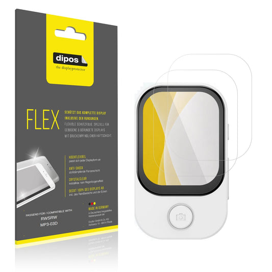 2x 3D Full Cover Schutzfolie für RWSRW MP3-03D (1)