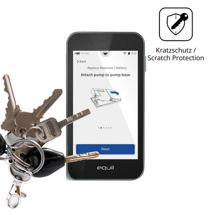 4x Schutzfolie klar für Equil Patch 200U PDA Displ (4)