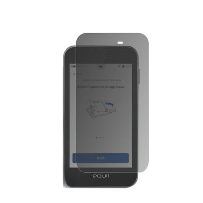 Blickschutzfolie für Equil Patch 200U PDA matt Sch (2)