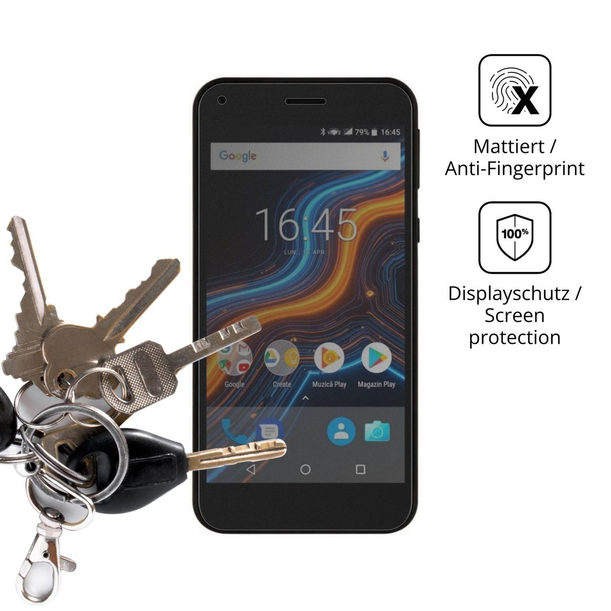Blickschutzfolie für Myria Compact E2 Plus matt Sc (3)