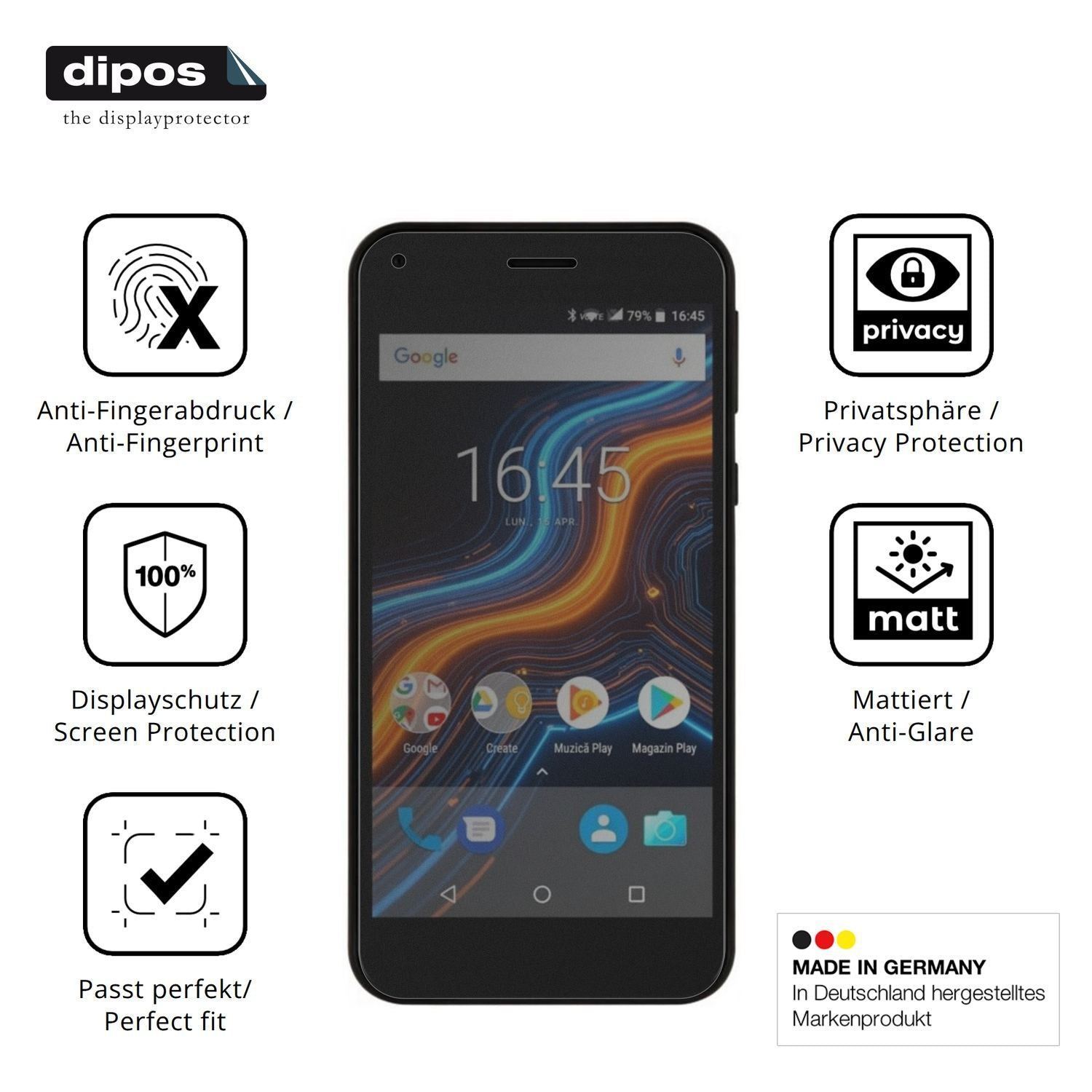 Blickschutzfolie für Myria Compact E2 Plus matt Sc (5)
