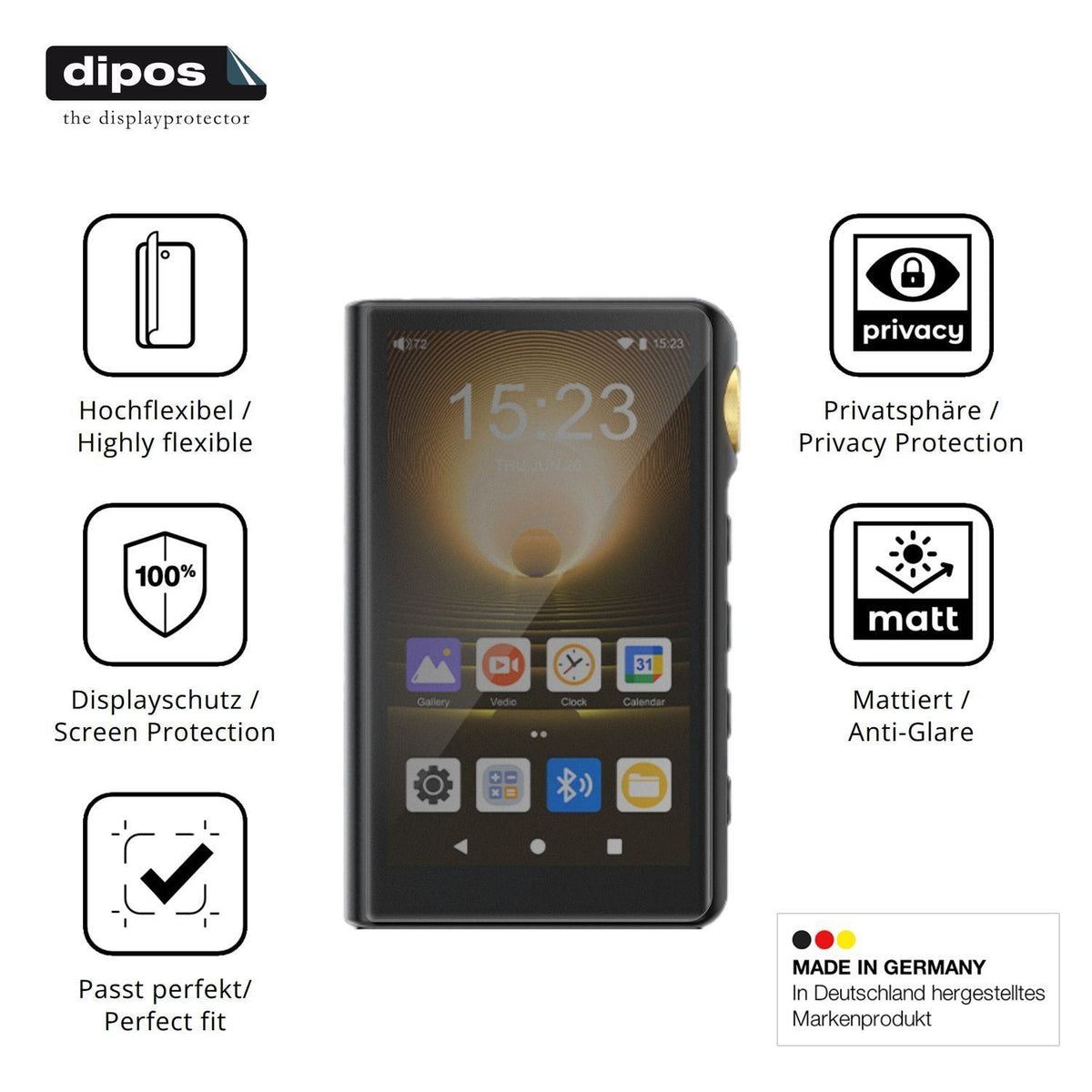Full Cover Privacy Blickschutzfolie für ZAQE P30 (5)
