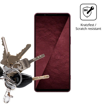 2x 9H Schutzfolie für Sony Xperia 1 VIII Panzerfol (3)