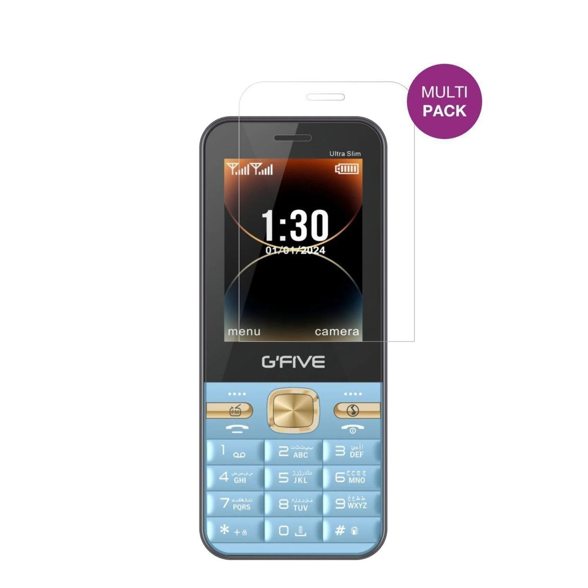 4x Schutzfolie klar für GFive Ultra Slim Display-S (2)