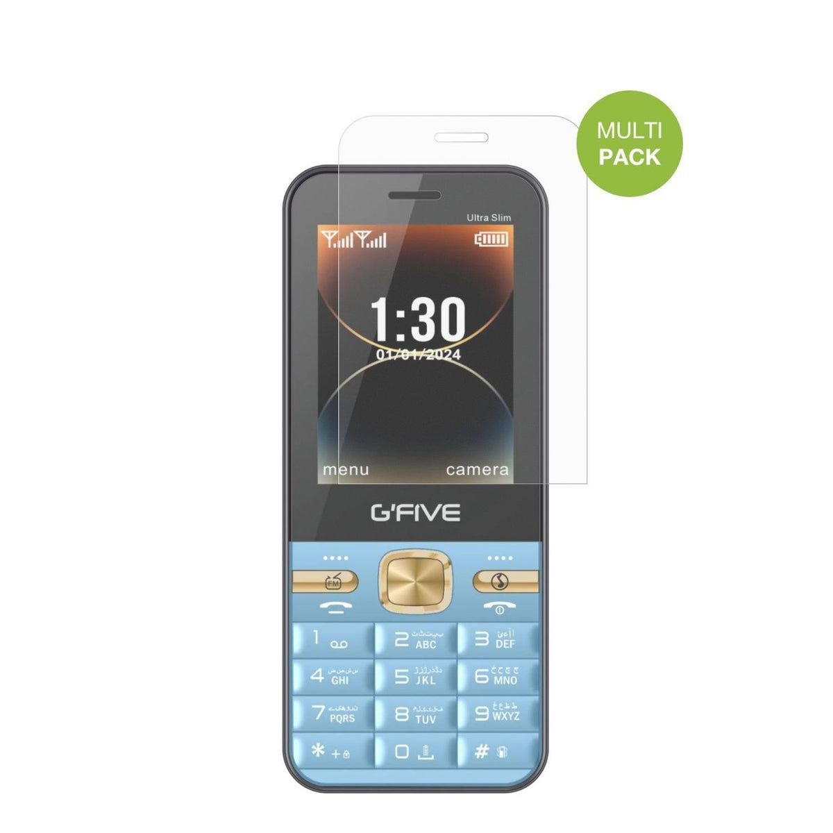 4x Schutzfolie matt für GFive Ultra Slim Display-S (2)
