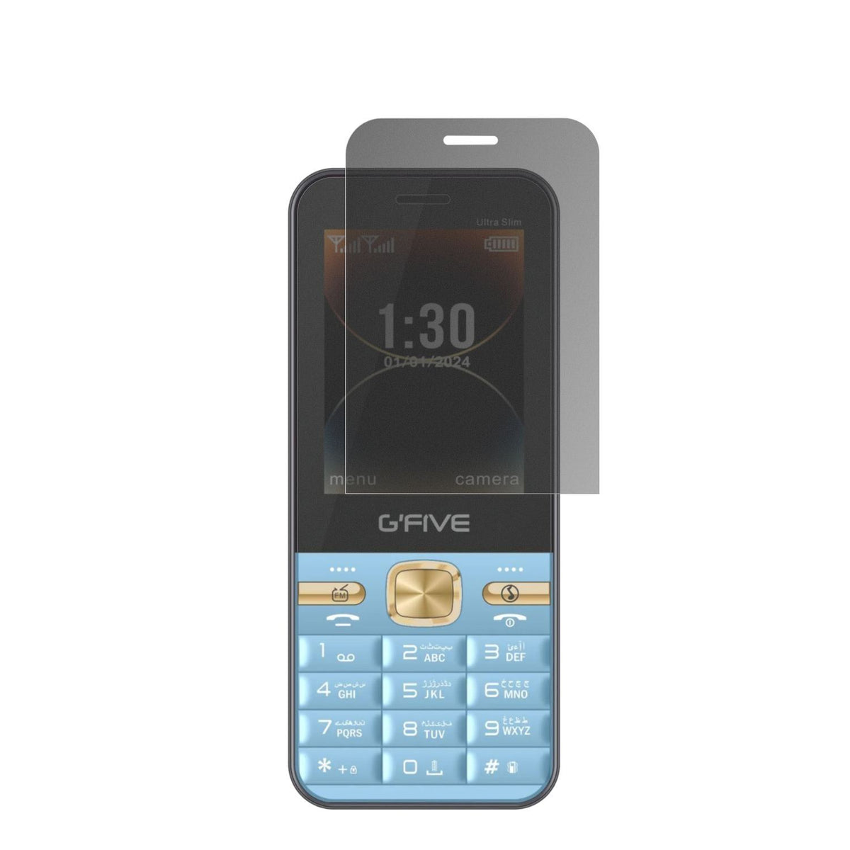 Blickschutzfolie für GFive Ultra Slim matt Schutzf (2)