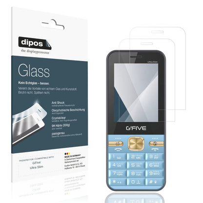 2x 9H Schutzfolie für GFive Ultra Slim Panzerfolie (1)