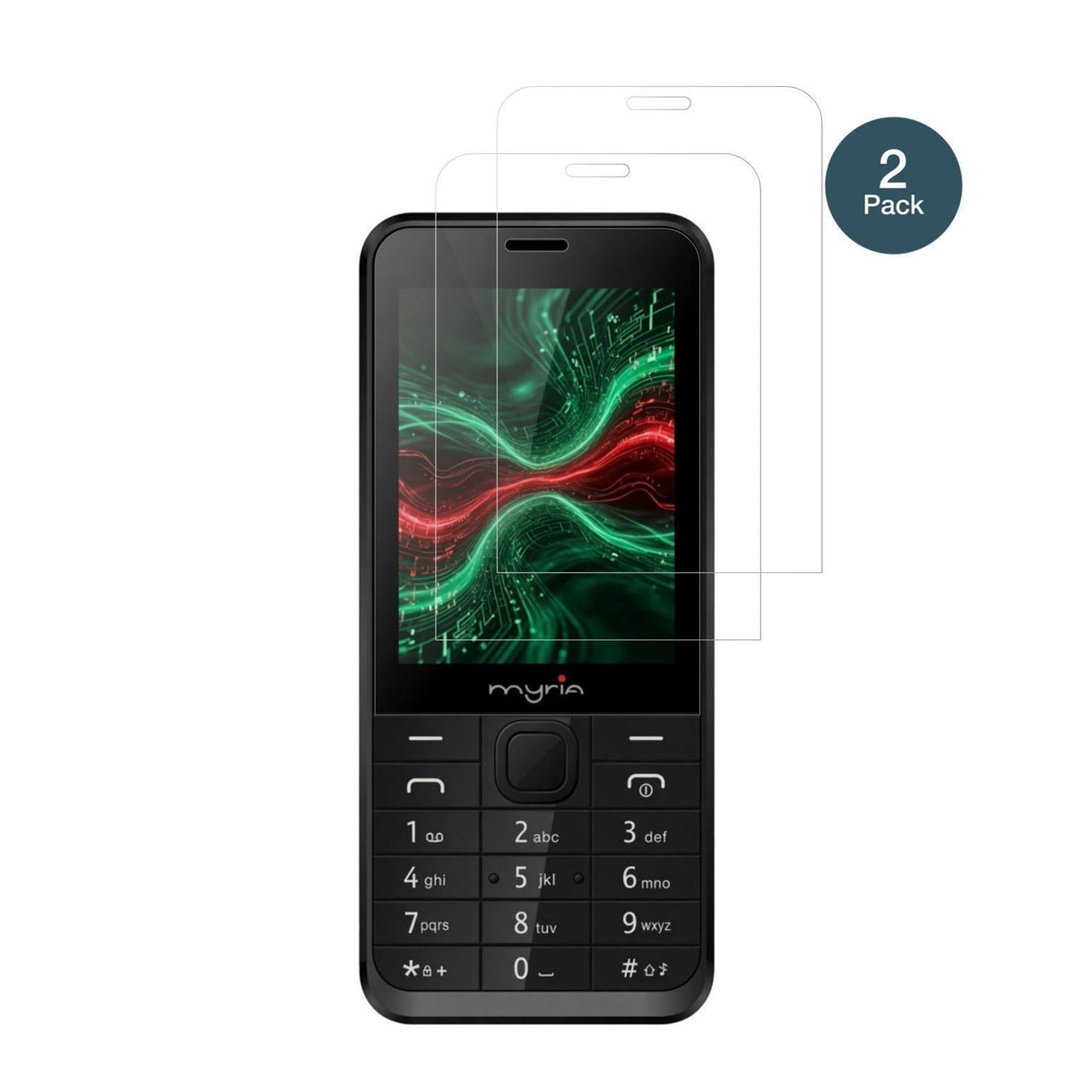 2x 9H Schutzfolie für Myria Sun 3G Panzerfolie (2)